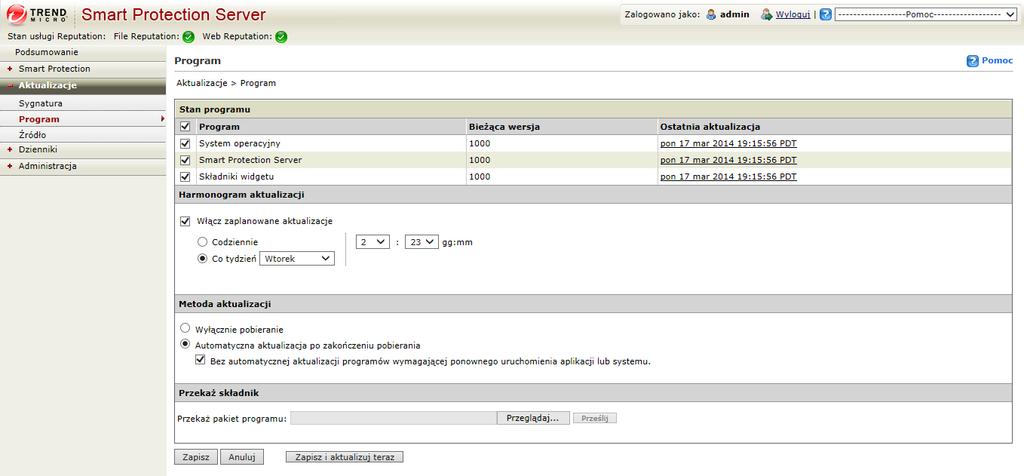 Podręcznik administratora programu Trend Micro Smart Protection Server 3.3 3.
