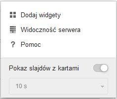 Podręcznik administratora programu Trend Micro Smart Protection Server 3.3 3. Aby dodać widget: a. Kliknij ikonę Ustawienia po prawej stronie wyświetlanych kart. b. Kliknij opcję Dodaj widgety. c.