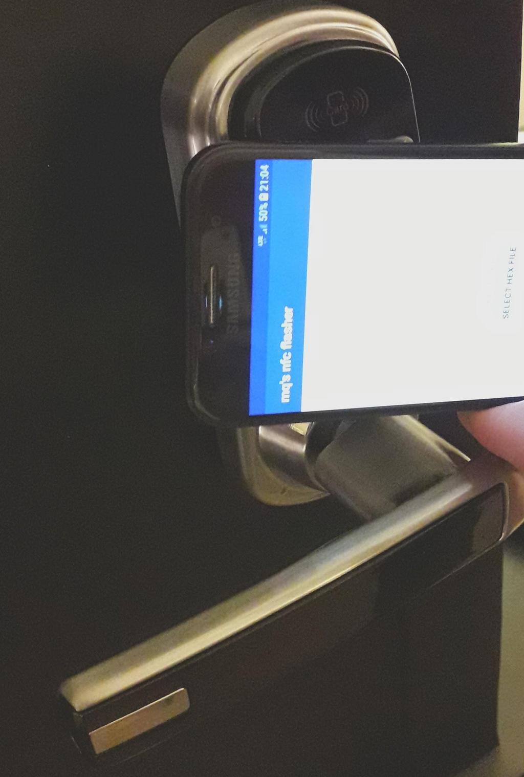 Bootloader Optiboot z obsługą NFC?