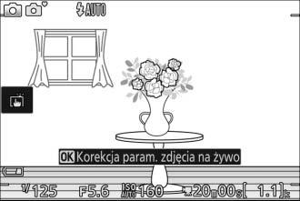8 Sprawdź poziom naładowania akumulatora i pojemność karty pamięci.