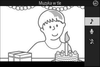 Format pliku Opcja Format pliku w menu & służy do wyboru formatu pliku dla ruchomych zdjęć.
