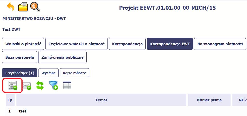 Komunikacja z Kontrolerem Wszelka korespondencja pomiędzy Kontrolerem Krajowym a Partnerem