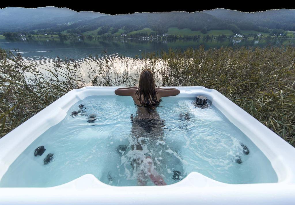 W wannach SPA Nordic Hot Tubs wykorzystywane są zalety wirowego ruchu wody.