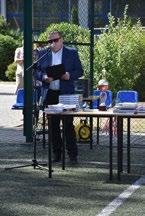 Swoje słowa do zgromadzonych skierował także Jacek Gołyński przewodniczący Rady Rodziców SP Mszczonów.