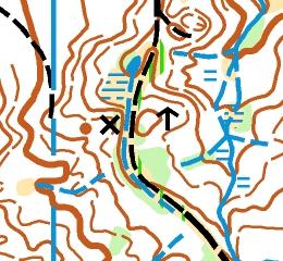 2018 (sobota) - BIEG KLASYCZNY mapa: Stary Sącz - Mostki skala mapy 1:10 000 dla kategorii: KM16, KM18, M20, K21, M21A, M21E, KM35, M40, M45, M50, dla