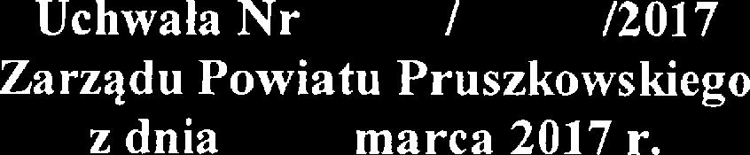 Powiatu Pruszkowskiego na 2017 r.