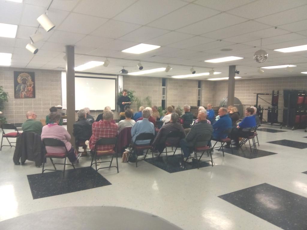 Michael Gaitley, MIC, facilitated with discussion by seminarian Elliot Zak.