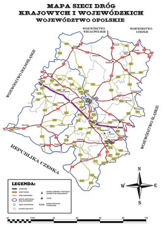 Zadania przewidziane do realizacji na lata 2015 Przedsięwzięcia Zarządu Dróg Wojewódzkich w Opolu W dalszym ciągu bardzo zła sytuacja występuje przy przejściu dróg wojewódzkich o znacznym natężeniu
