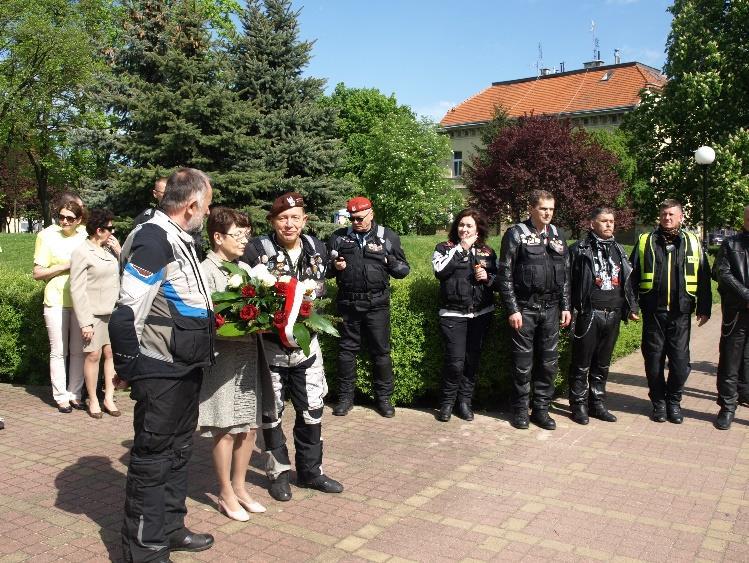 śniadanie z władzami miasta i przedstawicielami mieszkańców.