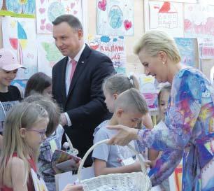 Janusz Korczak powiedział, że gdy śmieje się dziecko, śmieje się cały świat stwierdziła Agata Kornhauser-Duda, życząc najmłodszym zdrowia, miłości, poczucia bezpieczeństwa i otrzymywania w każdych