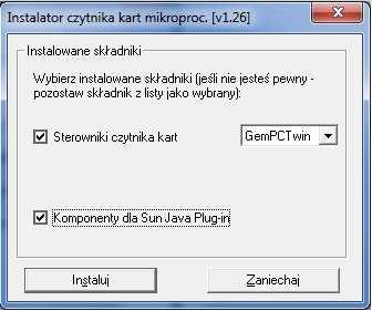 WinZip, po rozpakowaniu pliku naleŝy uruchomić plik setup.exe z katalogu 1.27. Zaakceptować instalacje przyciskiem Tak Krok 2.