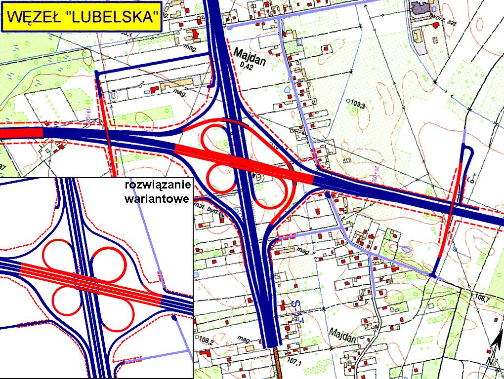 136 Budowa dróg, podstawy projektowania w liniach rozgraniczających powinna być zwiększona, jeżeli zawiera ona elementy lub urządzenia inne niż wymienione powyżej.