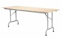REMOEX Składany stół konferencyjny dostępny w 3 rozmiarach RICO-2 TABLE ALU 1600 800 mm RICO-3 TABLE