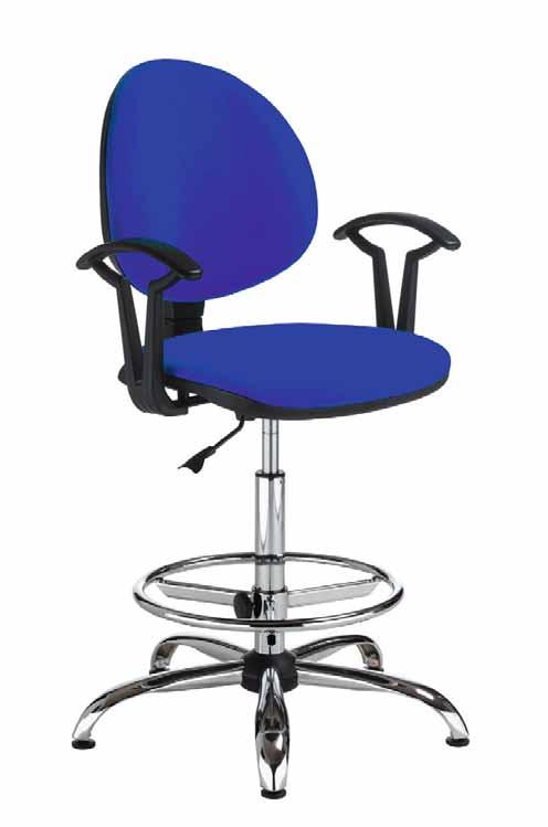 REMOEX Krzesło specjalistyczne z mechanizmem CPT Miękkie, tapicerowane siedzisko i oparcie Ergonomicznie wyprofilowane oparcie Możliwość blokady kąta odchylenia oparcia w wybranej pozycji Regulowana