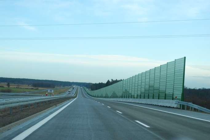 2.2.1 Brak odcinka przejściowego pomiędzy odcinkiem początkowym i barierą betonową.