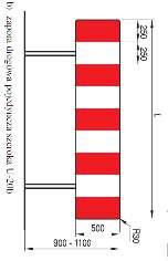 pylony U-21 - istniejące oznakowanie pionowe -istniejące