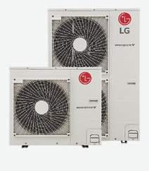 Klimatyzatory komercyjne multi Systemy klimatyzacyjne LG Systemy klimatyzacyjne LG Klimatyzatory komercyjne multi JEDNOSTKI ZEWNĘTRZNE R410a MULTI MU-M-, Smart Inverter Czynnik chłodniczy R410a.