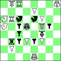c:d6# 15 [29] 12 * WOLA GUŁOWSKA 2004 Władysław ROSOLAK 2 wyróŝnienie honorowe (13+10) Ciekawa realizacja unikania duali oparta na blokowaniu pola d5.