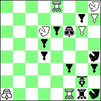H:c3, W:c3# 46 [9] 1 pochwała Michal DRAGOUN (Czechy) I 10 [6] Andrejs STREBKOVS (Łotwa) 5 pochwała Ostrołęka, lipiec 2003 r.