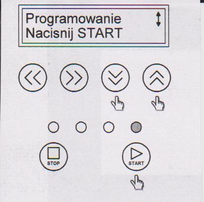 Naprogramovanie vlastných cyklov sa nastavuje v MENU programovania (režim konfigurácie a programovania). V prípade nastavenia vlastného programu vstúpte do MENU (režim konfigurácie a programovania).