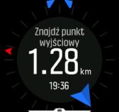 W widoku Znajdowanie punktu wyjściowego przewiń w górę lub naciśnij dolny przycisk w celu wyświetlenia menu skrótów. 2. Wybierz Szczegóły. 3.