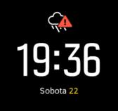 Automatyczny profil wysokościomierza/barometru Pogoda i wysokość ulegają zmianie z powodu zmian ciśnienia powietrza.