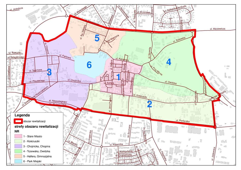 Gminny Program Rewitalizacji Miasta Starogard Gdański na lata 2017 2025 Ryc. 5.