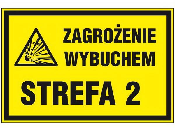 Strefa zagrożenia wybuchem przestrzeń, w której może występować mieszanina wybuchowa substancji palnych z