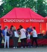W 2016 r. Święto Jabłka uświetniła trzymetrowa makieta czerwonego jabłka ustawiona specjalnie na rynku w Mstowie.