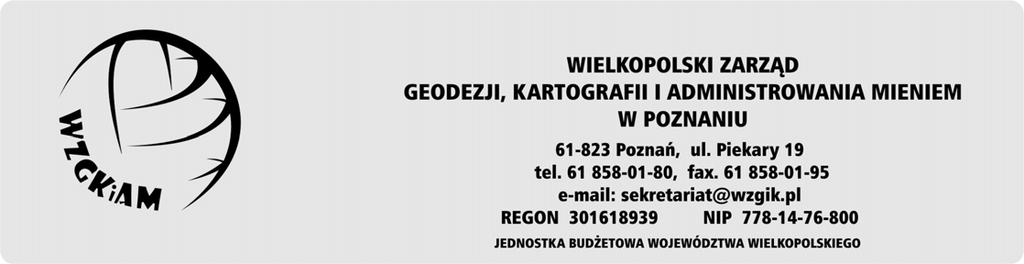 Załącznik nr 3 do Uchwały Nr XLIV/853/14 Sejmiku Województwa Wielkopolskiego z dnia 28