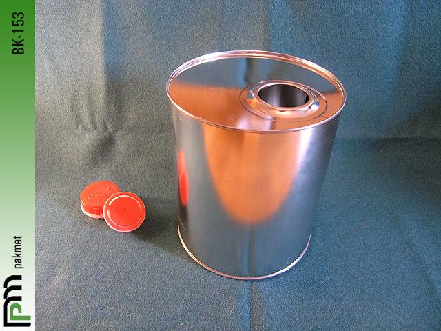KANISTRY CYLINDRYCZNE ZAMYKANE KORKIEM PLASTIKOWYM BK 153 ø 153 Kanister cylindryczny seria 153 mm BK-153-2-Z 2 153 124 24/42 zgrzewane - BK-153-25-Z 2,5 153 152 24/42 zgrzewane - BK-153-3-Z 3 153
