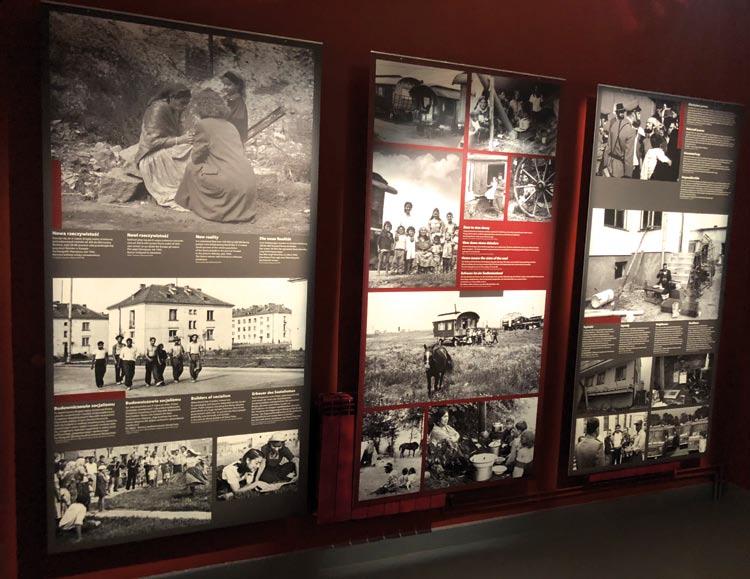 nie nad Nerem. Od 1943 roku Romów deportowano do Auschwitz-Birkenau, w którym na tzw.