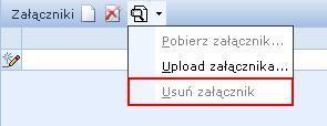 Do załączonego pliku można dodać opis w polu Opis, które