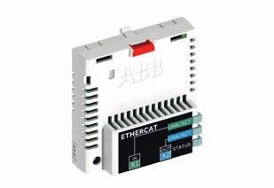 16 MASZYNOWE NAPĘDY ABB, ACS380, KATALOG TECHNICZNY Elastyczna łączność z sieciami automatyki Wykorzystanie komunikacja po magistrali obniża koszty okablowania w porównaniu z tradycyjnym układem