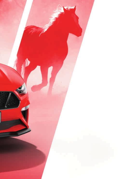 (Akcesoria, dostępne do wersji Mustang GT) Opracowane i dostosowane do Forda Mustang. Stwórz unikalnego Forda, korzystając z nowej wyjątkowej oferty Części Ford Performance.