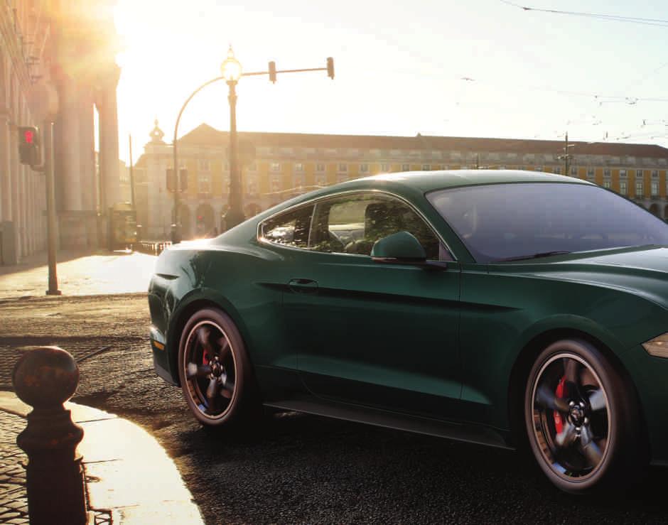 Legendarny Mustang BULLITT edycja limitowana Obchodząc 50.