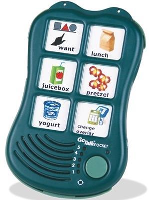 GoTalk Pocket Urządzenie umożliwia