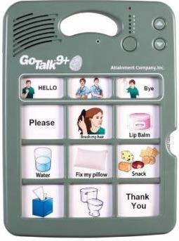 GoTalk 9+ Lite Od poprzedniego urządzenia, GoTalk 9+ różni się jedynie większą