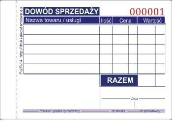 Ofertę handlową.