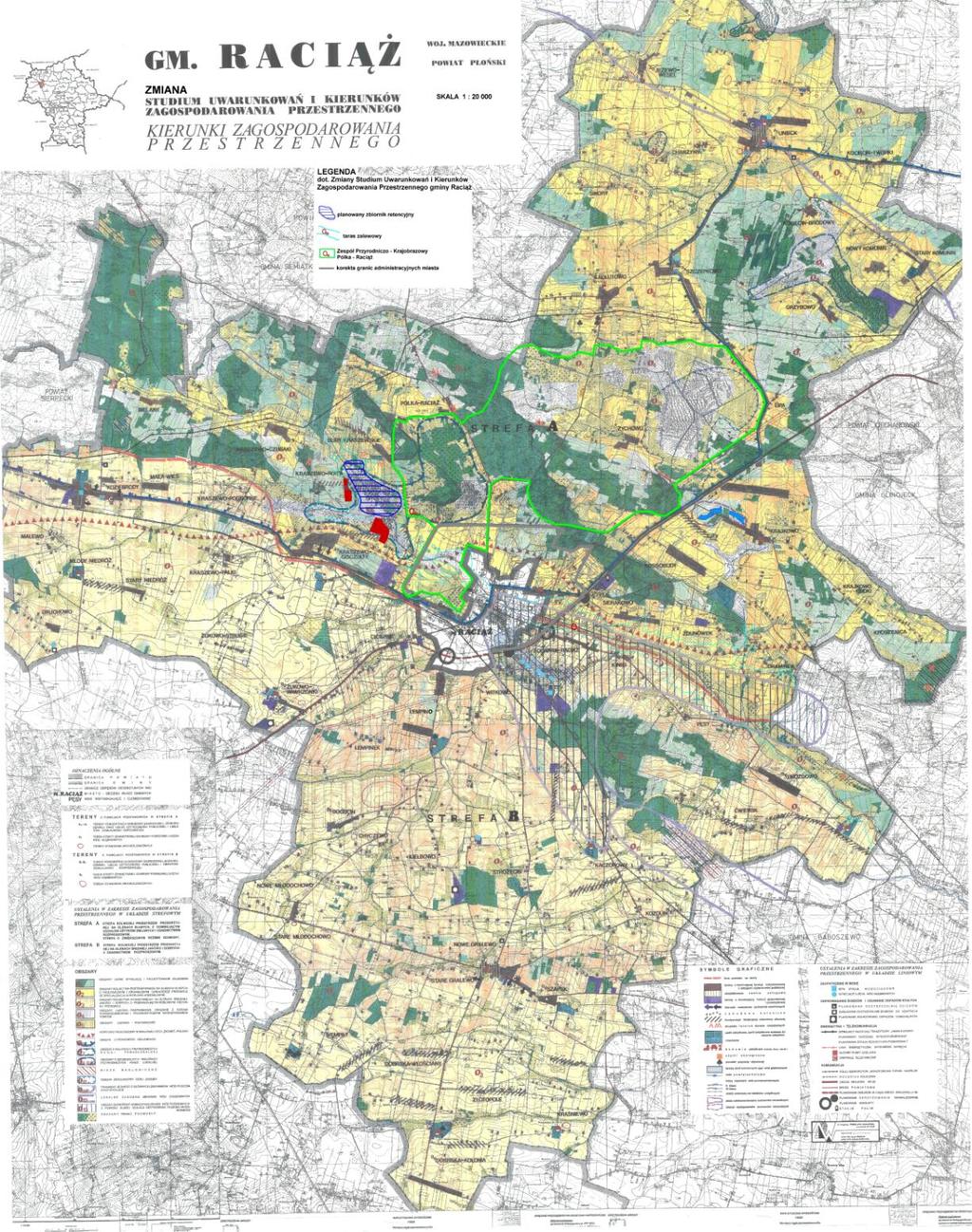 Strategia rozwoju Gminy Raciąż 19 bagienne, obszary związane ze