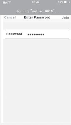 EN 10. Choose net_ac_xxxx. 10. Type defult password: 123