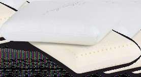 poduszki Komfort P O D U S Z K A 40 cm x 60 cm wysokość: 14 cm Wypełnienie: 100% lateks Pokrowiec: Silverline Lyocell