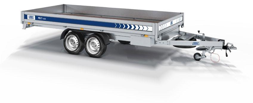Dzięki dużej powierzchni ładunkowej i zwiększonej dopuszczalnej masie całkowitej do 2700 kg, pozwala także na transport maszyn