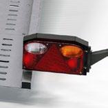Wciągarka ręczna PLI Uchylanie z dwoma siłownikami Lampy standard