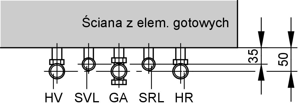 (ciąg dalszy) Vitodens 300, 4,2 do 13 kw A B C ATR E Wpołączeniu z podstawionym pod kotłem, pojemnościowym podgrzewaczem wody obligatoryjnie, w innych przypadkach zalecane.