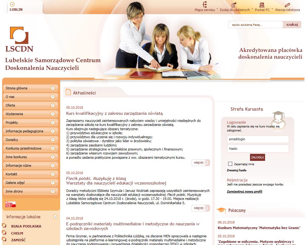 LSCDN - wspomagania szkół w