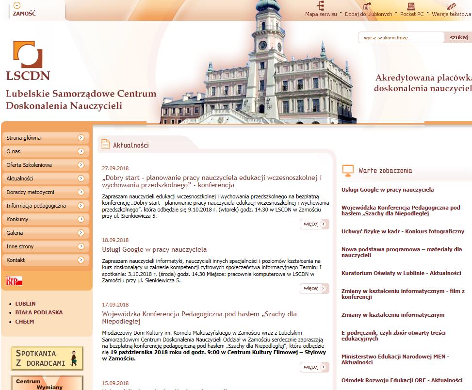 LSCDN - wspomagania szkół w