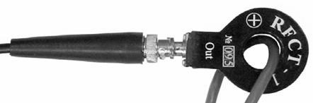 - czujniki RFCT (Radio Frequency Current Transformer) charakteryzują się wysokoczęstotliwościową charakterystyką przenoszenia, dzięki czemu możliwy jest pomiar impulsów wyładowań niezupełnych w