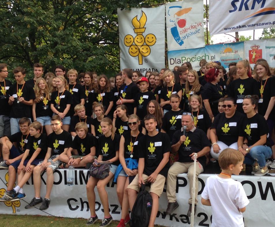 WOLONTARIAT podczas XXI Olimpiady Sportowej w Choszczówce 11.09.2015 (niedziela) Wolontariusze mogą zapisywać się elektronicznie korzystając z formularza: https://docs.google.
