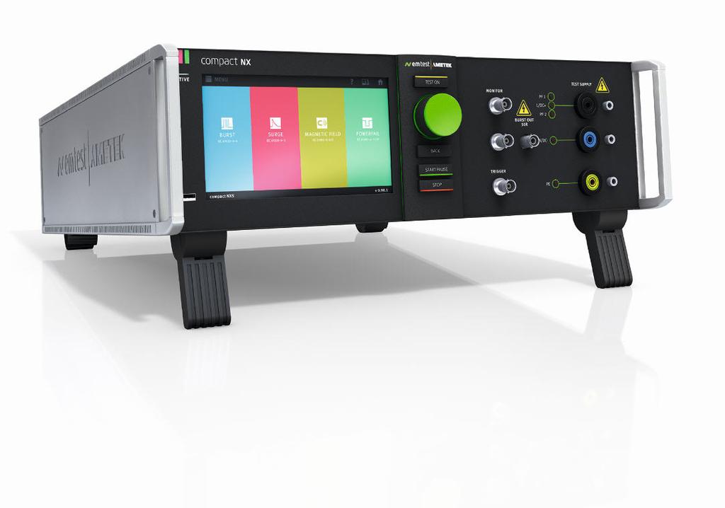 COMPACT NX5 SERIES MULTIFUNCTIONAL TEST GENERATOR FOR TRANSIENTS (EFT/BURST, SURGE & POWER FAIL)